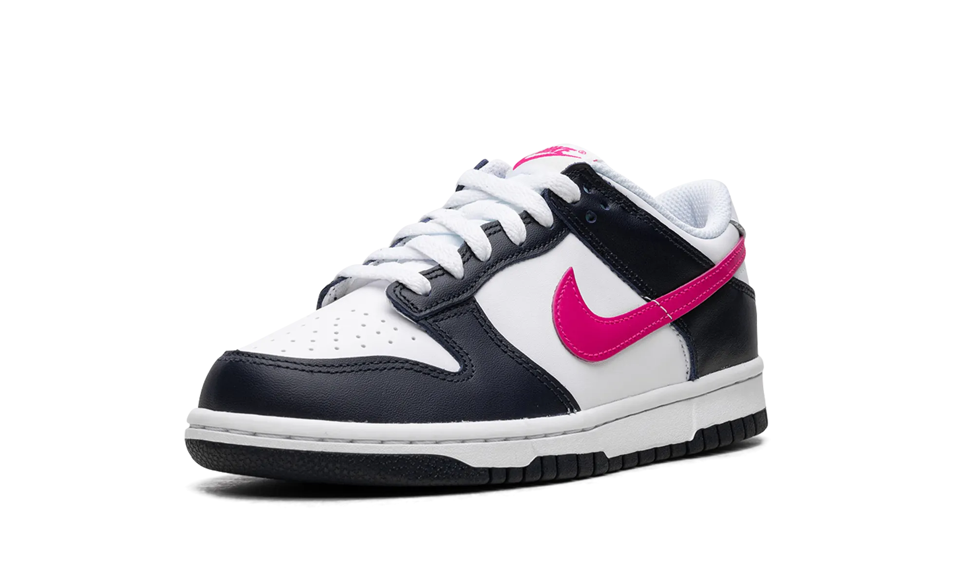 Dunk Low GS "Obsidian / Fierce Pink" Edge Path