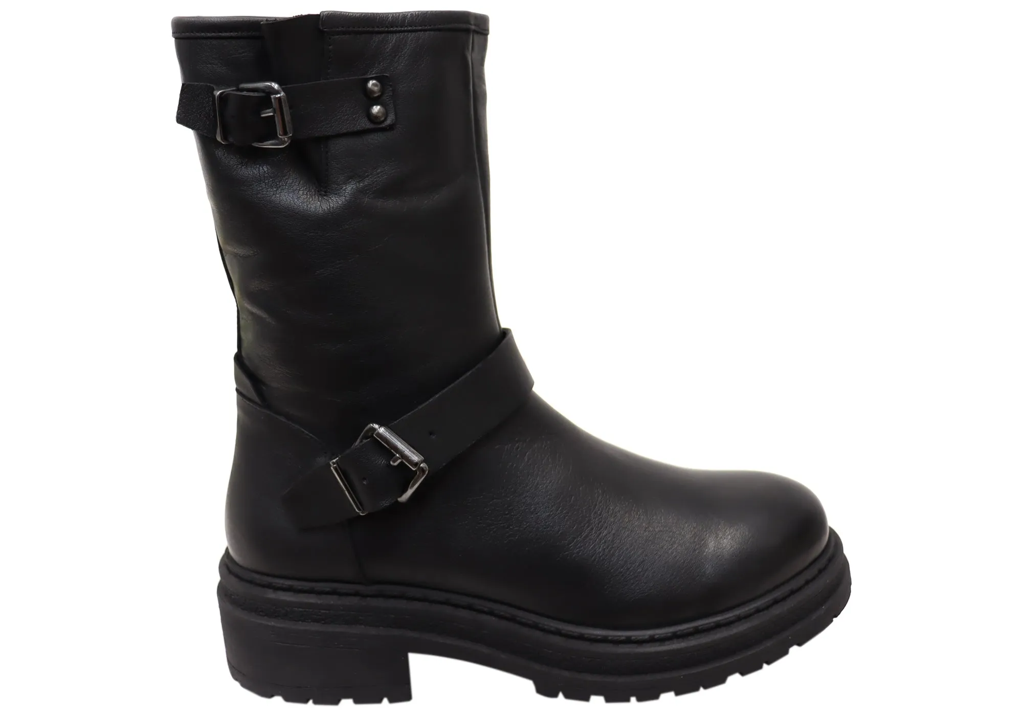 Simple Style Shock Absorbing River Crossing Orizonte Masami Womens European Comfortable Leather Boots