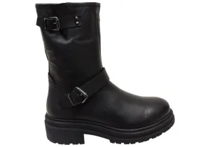Orizonte Masami Womens European Comfortable Leather Boots Orthopedic Design Family Reunion