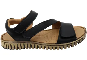 Pastel Soft Orizonte Brookdale Womens Comfort European Leather Adjustable Sandals