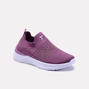 Fiora Purple Slip On Sneakers 0440747 Anti   Abrasion Heat dissipation
