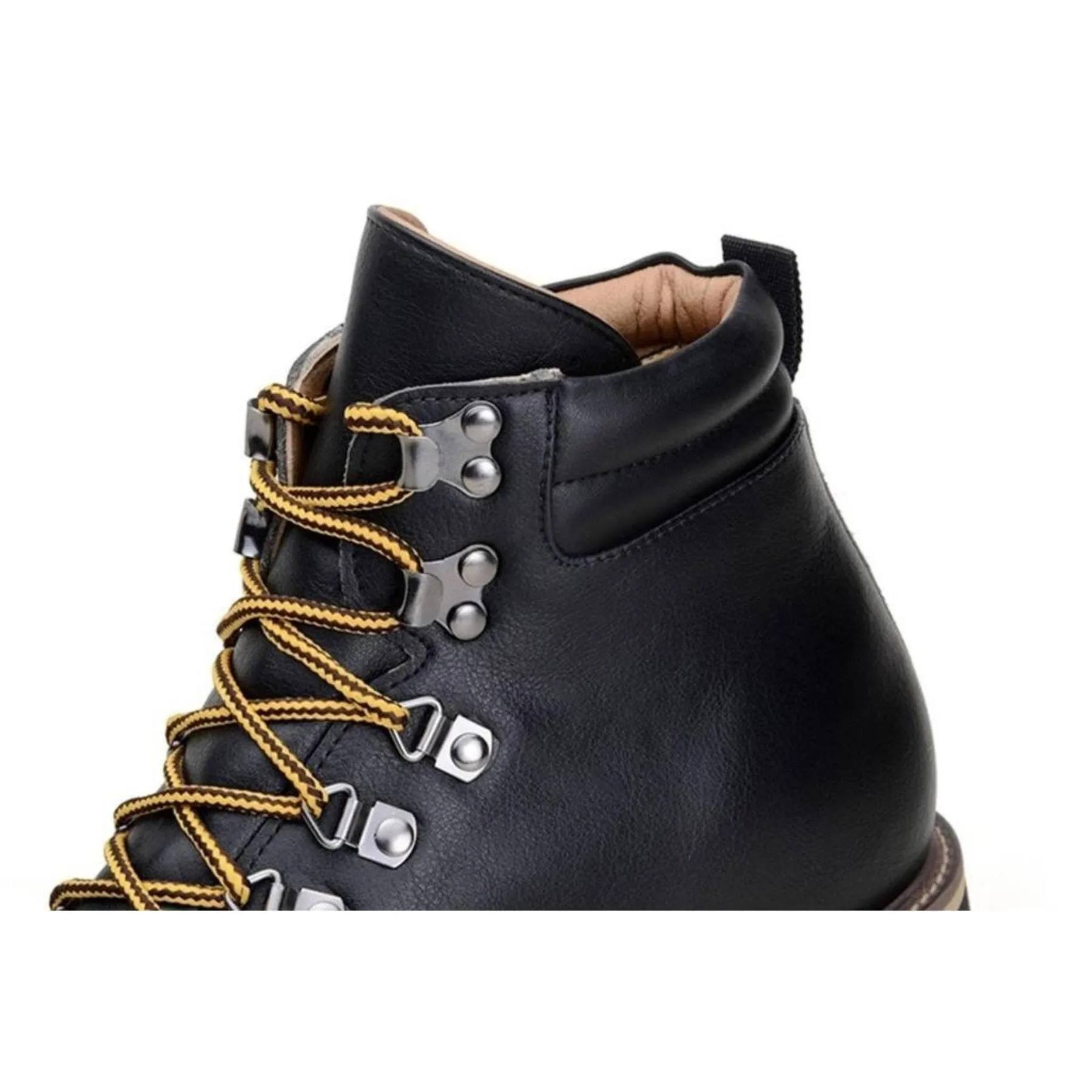 'Jeffery' Unisex Boots by Ahimsa - black Travel purpose Zipper Closure