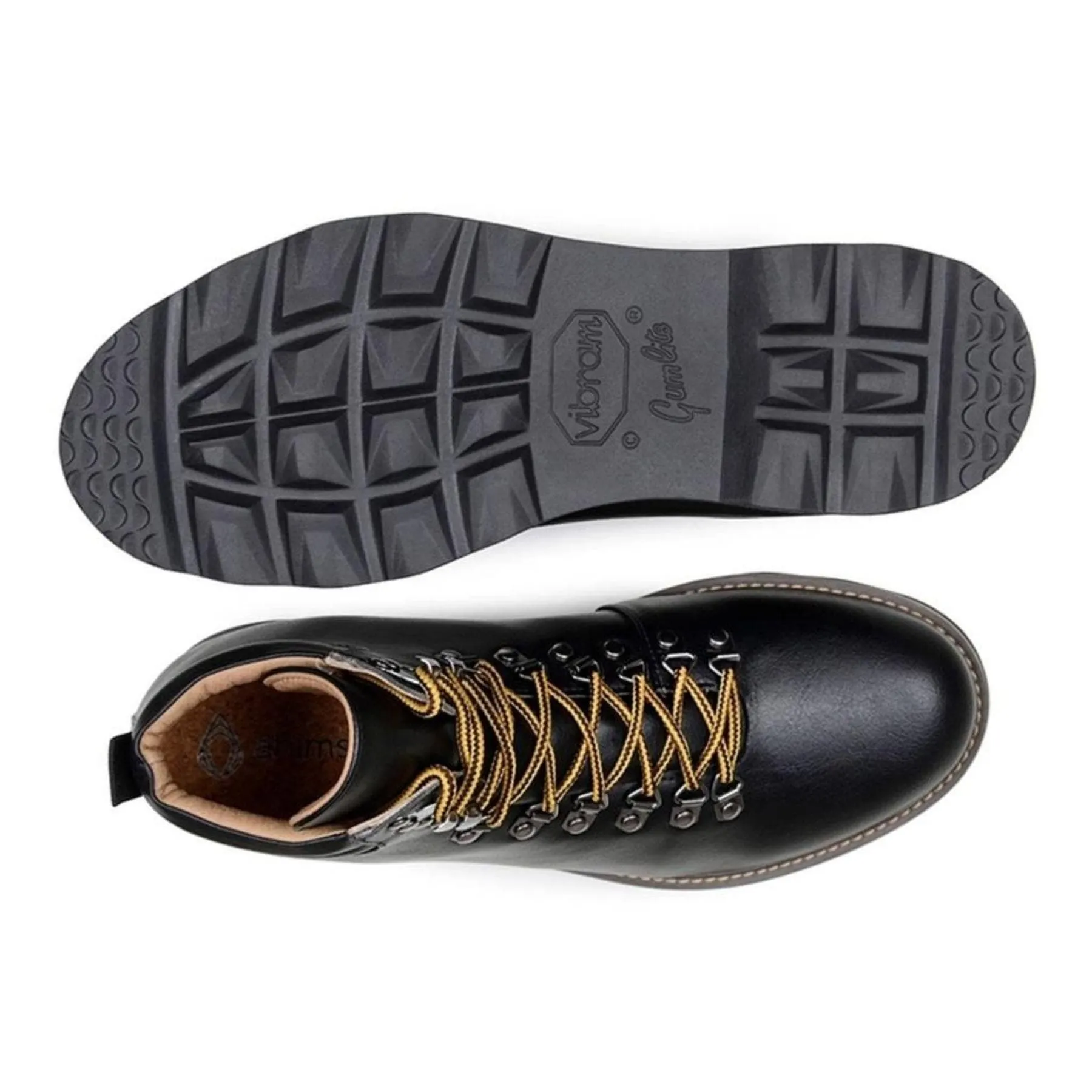 Heel Support Feather Light Active Nomad 'Jeffery' Unisex Boots by Ahimsa - black