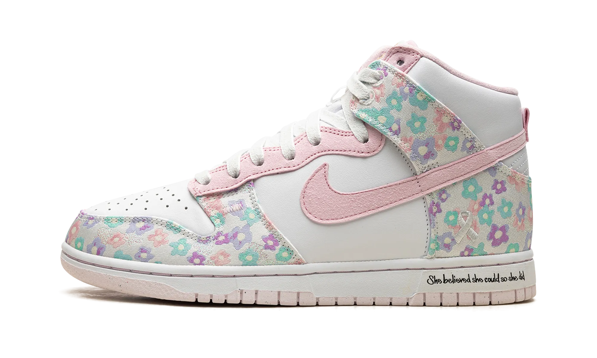 Fast Motion Versatile use NIKE DUNK HIGH DBXIX WMNS "Doernbecher Macey"