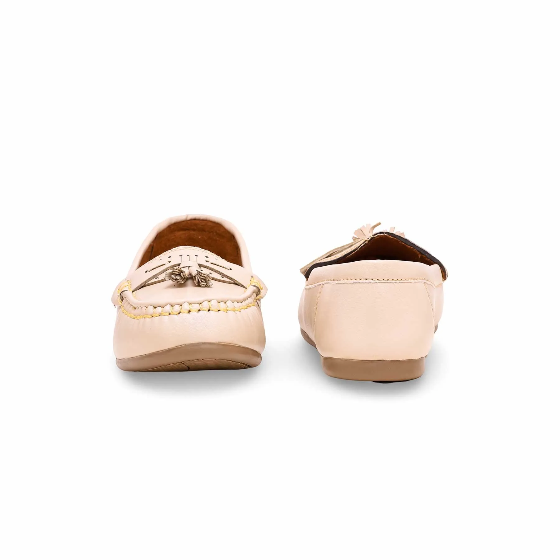 Fresh Looks Beige Moccasin WN4324