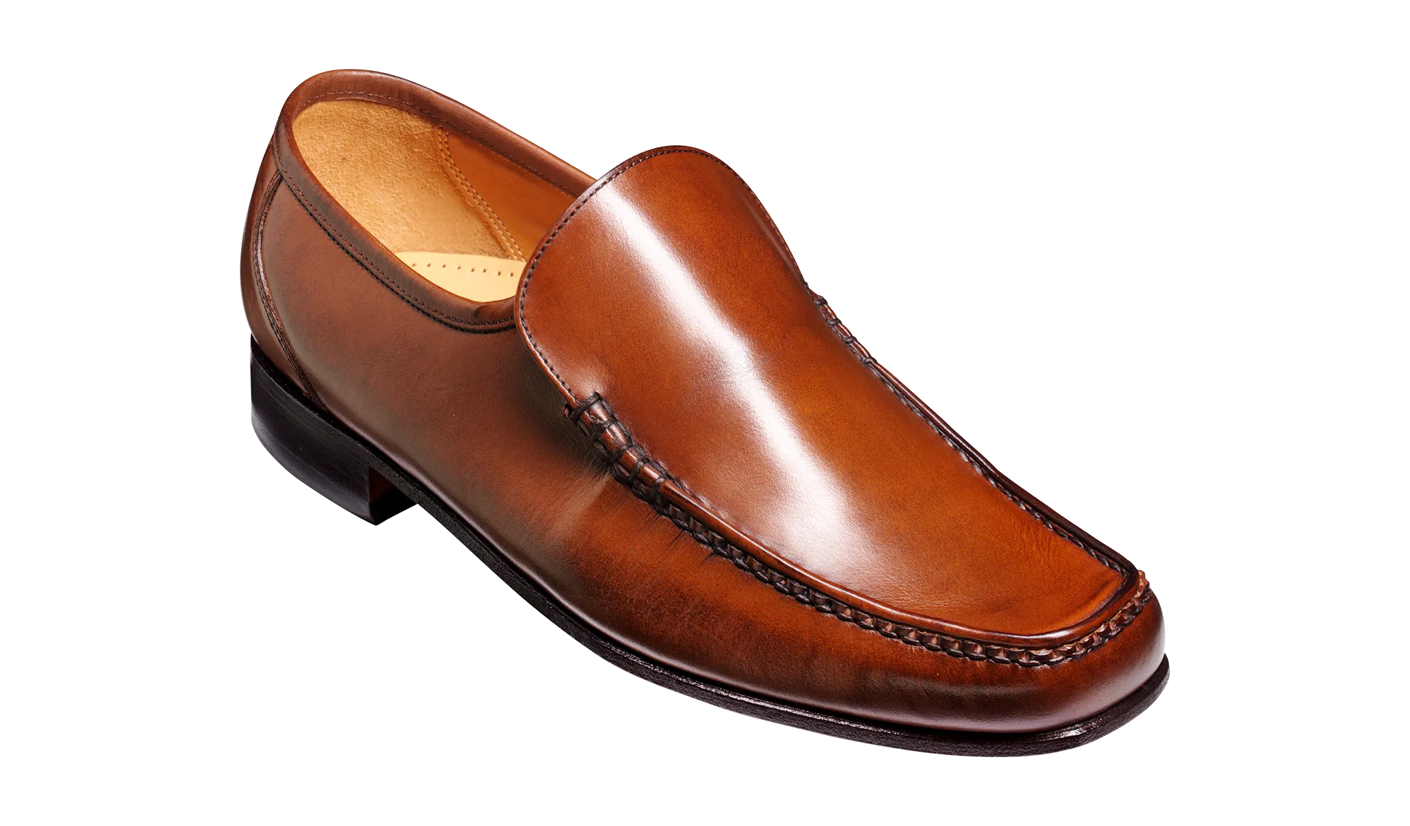 Javron - Brown Burnished Calf Modern Classic On Trend