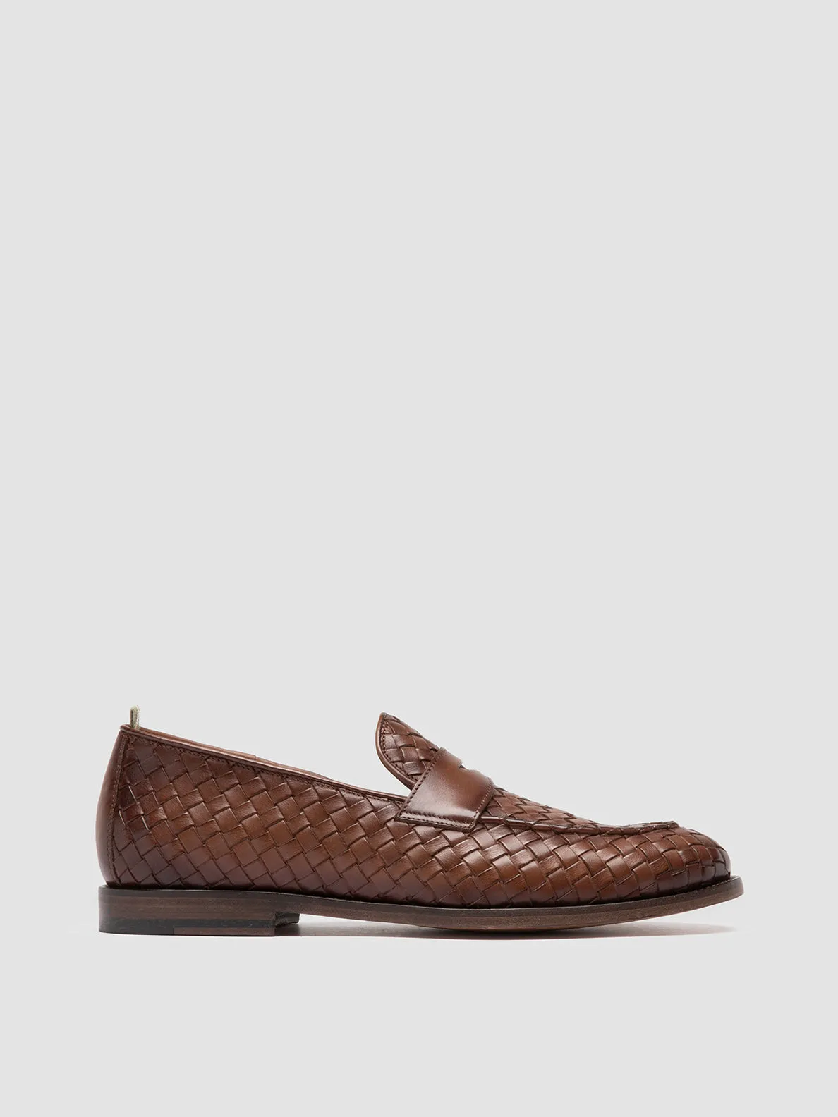 Dynamic Feel OPERA 003 - Brown Leather Penny Loafers