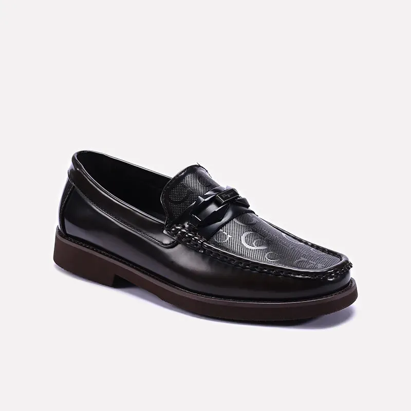 Brown Loafer Shoes 0130976 Office Style