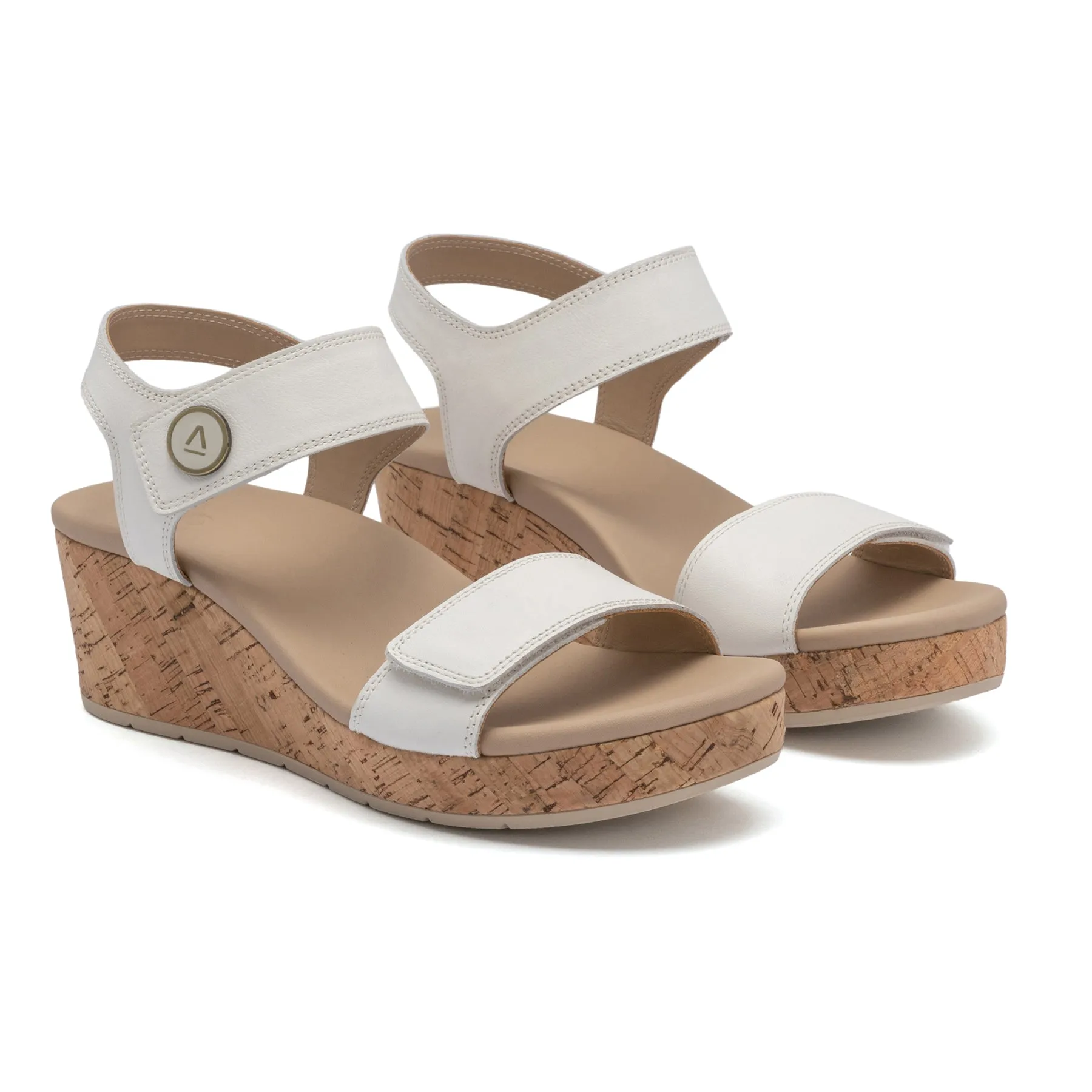 Chic Casual Shoes for Travel Mid Heel Riviera Strap Sandal Metatarsal