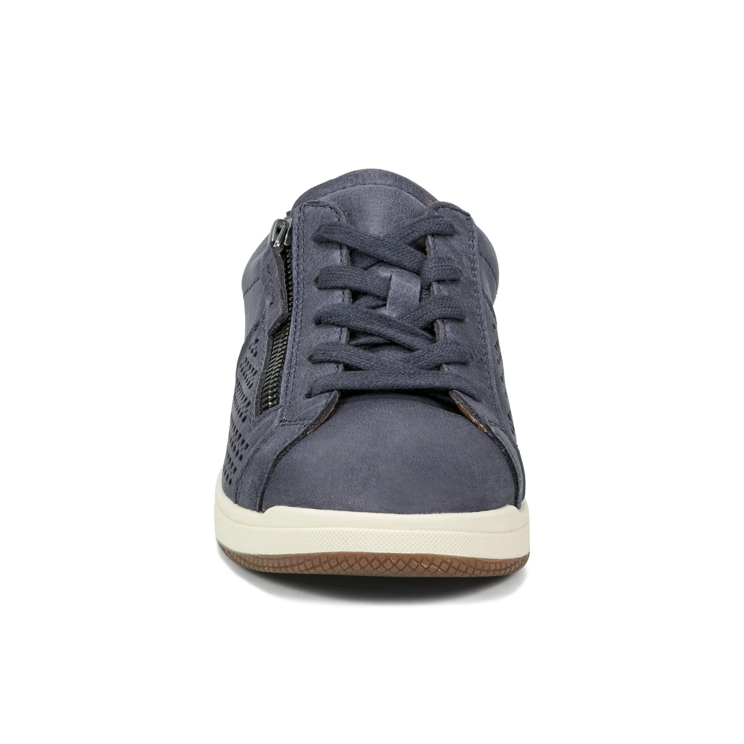 Netta Round Toe Casual Lace-up Sneakers Tone Play On Trend