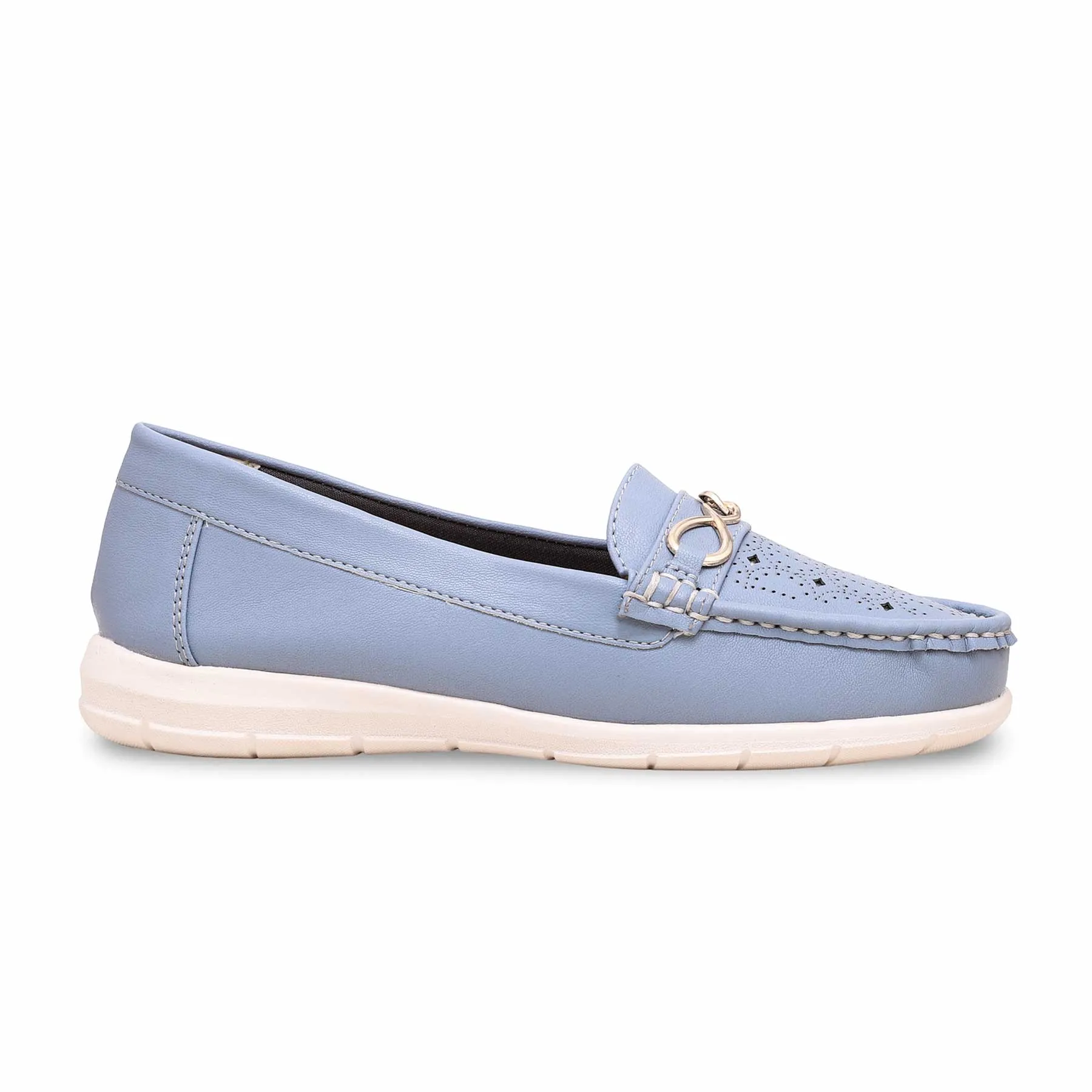 Sky Blue Moccasin WN4401 Field Hike Ice Step