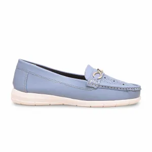 Sky Blue Moccasin WN4401 Field Hike Ice Step