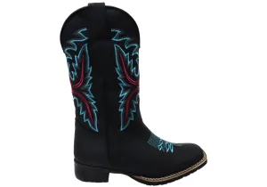 Soft Support D Milton Abigale Womens Comfortable Leather Western Cowboy Boots
