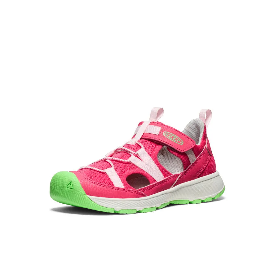 Warm Step Big Kids' Motozoa Sandal  |  Raspberry/Giggle Pink