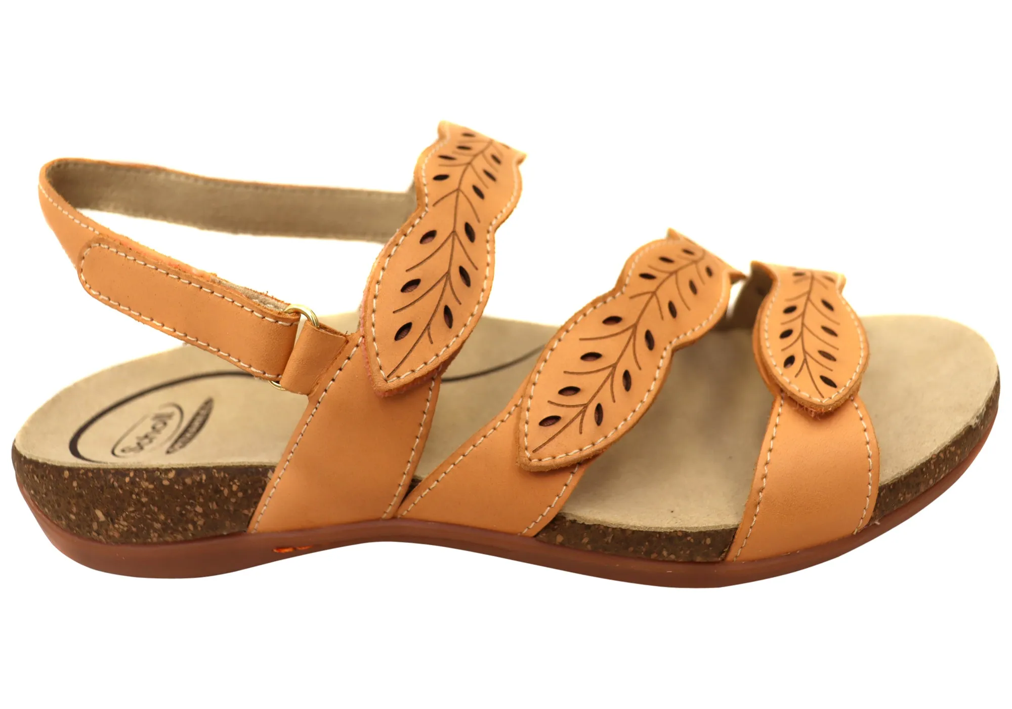 Fashion Flip-flops Thin strap Scholl Orthaheel Able II Womens Comfortable Supportive Leather Sandals