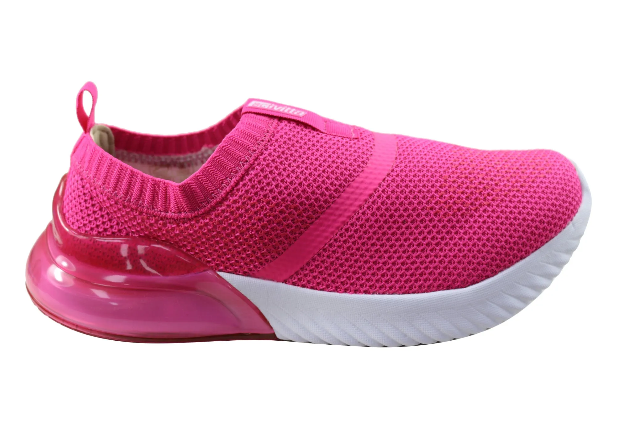 Actvitta Tempo Womens Cushioned Slip On Active Shoes Made In Brazil Active Cushion Elastic Collar Design