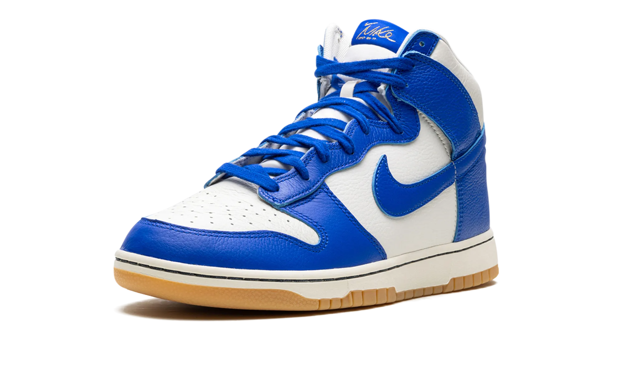 Chase Step Easy To Slip On Dunk High "Racer Blue Gum"