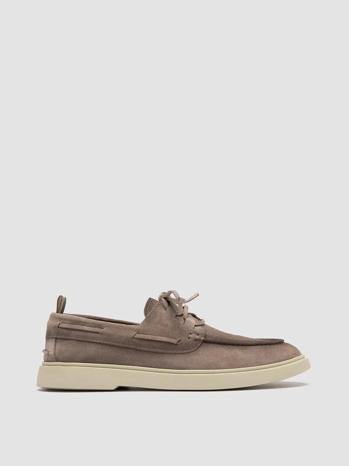 BONES 013 - Grey Suede Boat Shoes mules City Moments