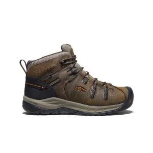 Men's Flint II Waterproof Mid (Soft Toe)  |  Black Olive/Brindle Seamless Comfort Adventure Seeker