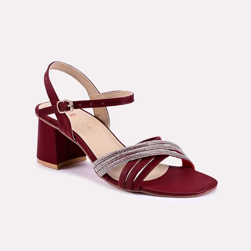 Summer Travel Footwear Sophie Maroon Casual Sandals 0421245
