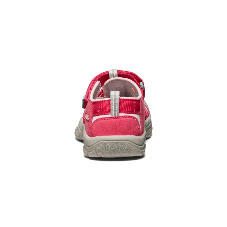 Bare Foot Big Kids' Newport H2  |  Raspberry/Giggle Pink