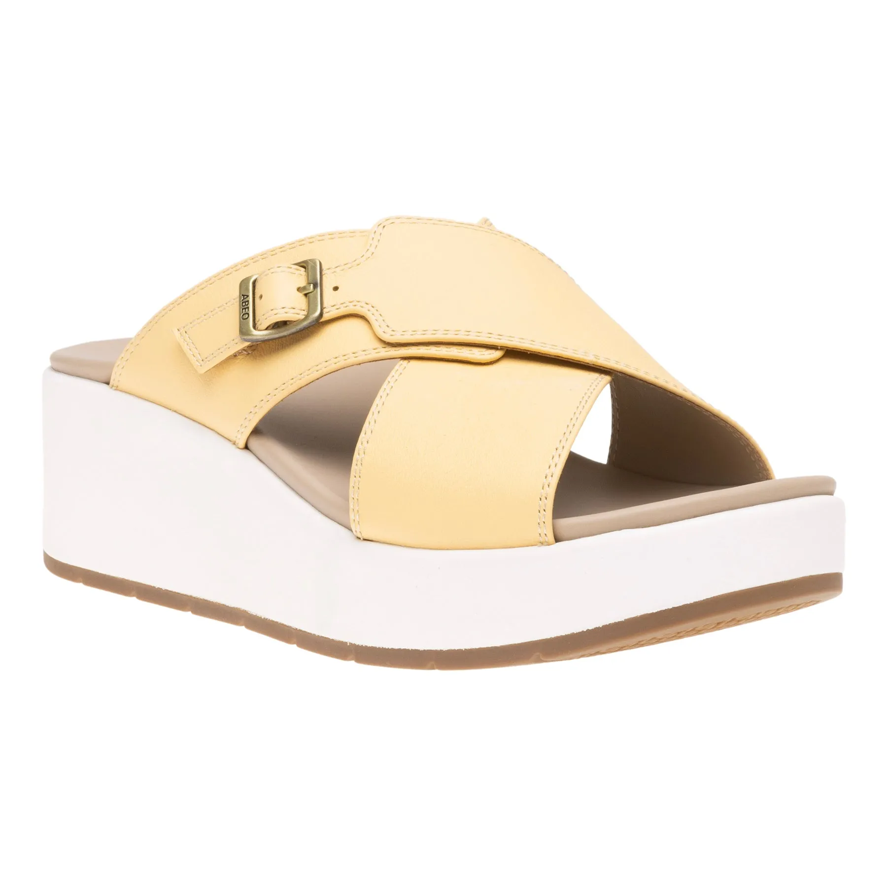 Solstice Cross Slide Metatarsal Sporty Casual Footwear Resort Mood