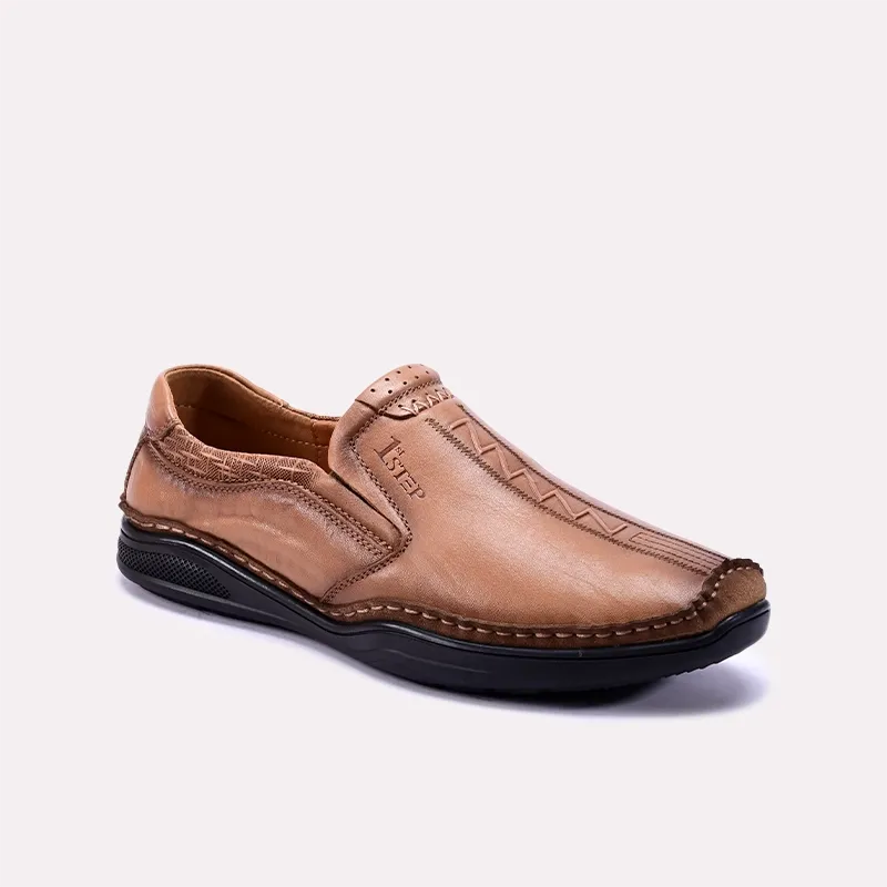 ShockAbsorbing Timeless Look Casual Shoes Khaki 0160510