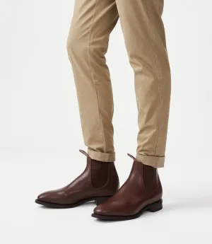 Comfort Craftsman - Dark Tan Slip-On Style