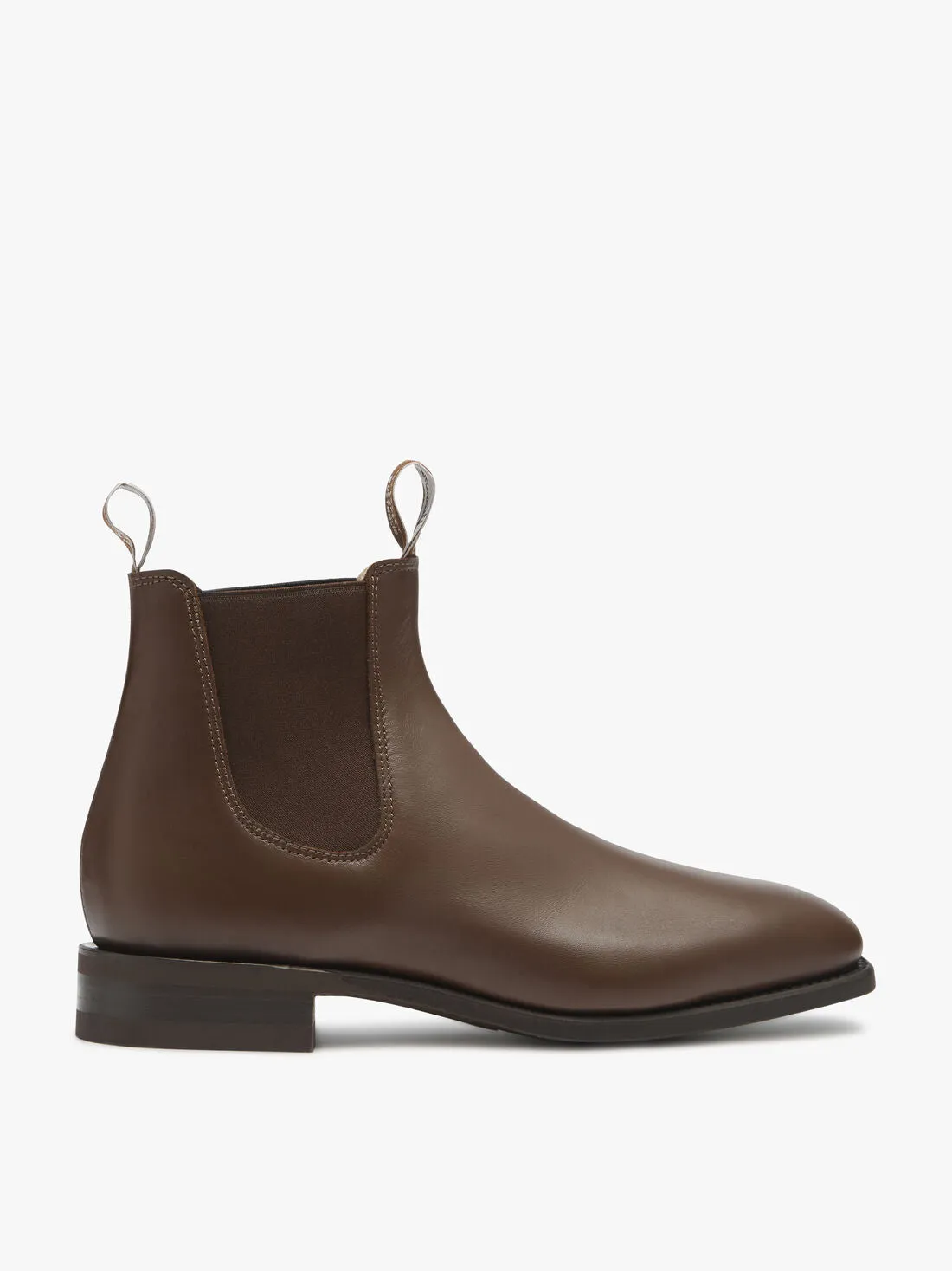 Comfort Craftsman - Dark Tan Chunk Heel