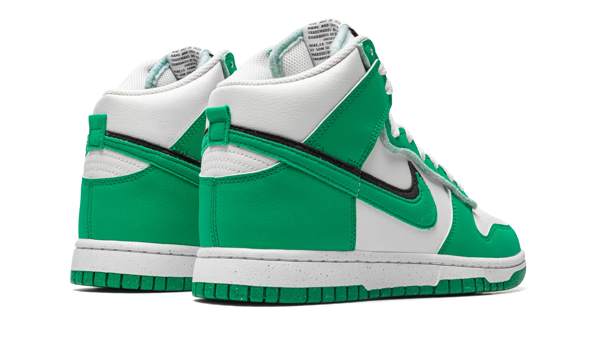 Dunk High "Stadium Green" Plain Tone Motion Tech