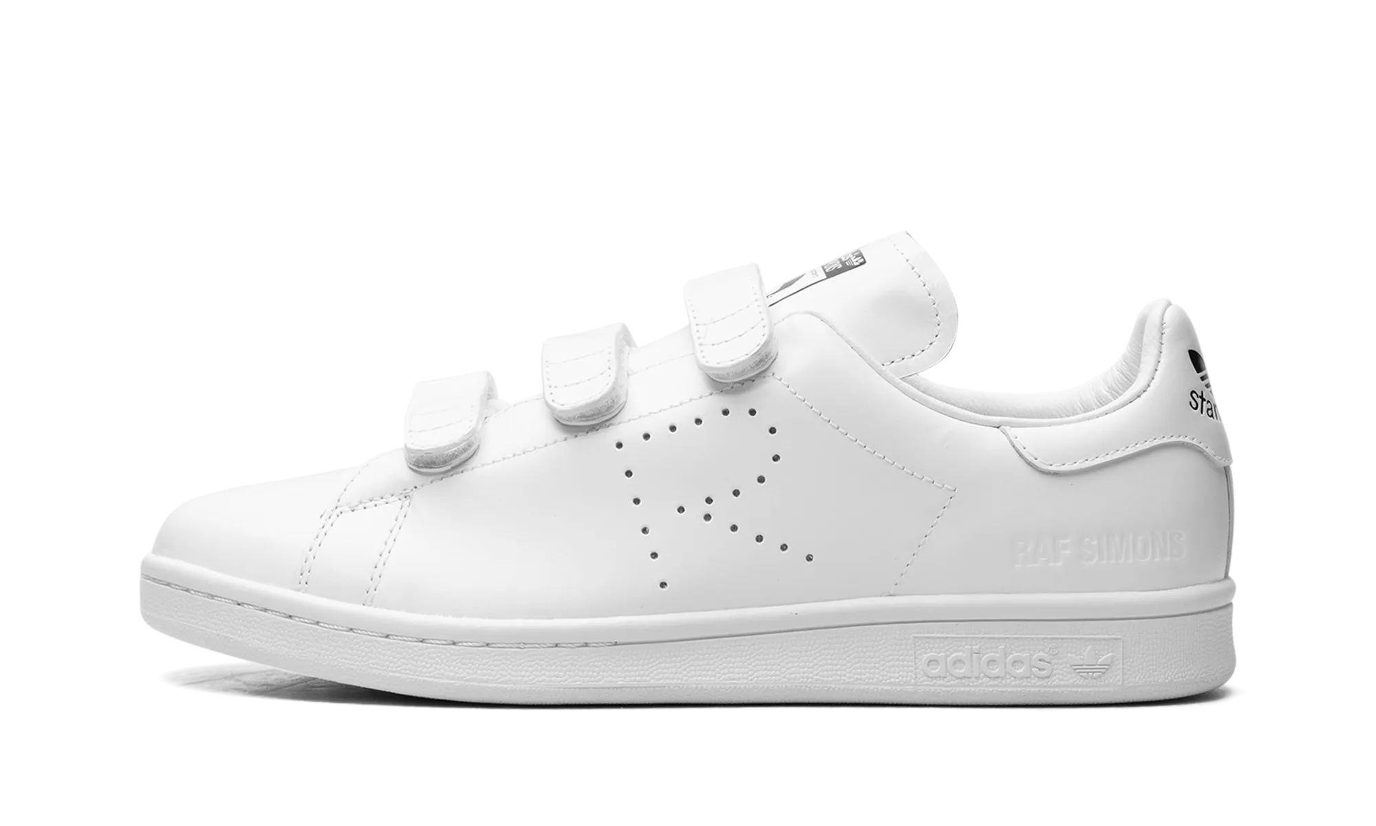 Wear   Resistant Steady Ride Stan Smith Comfort "Raf Simons White"