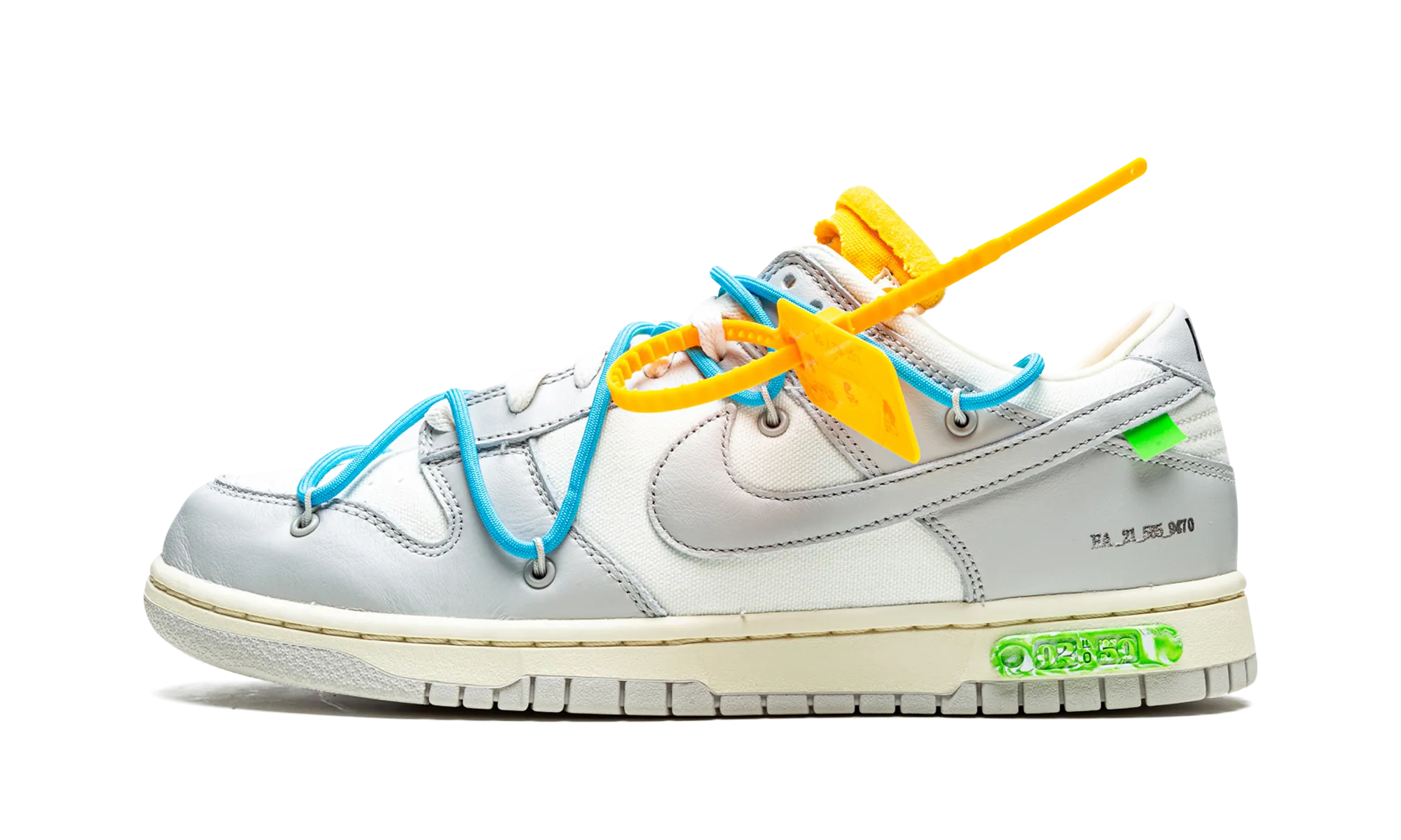 Dunk Low "Off-White - Lot 02" Flat Grip