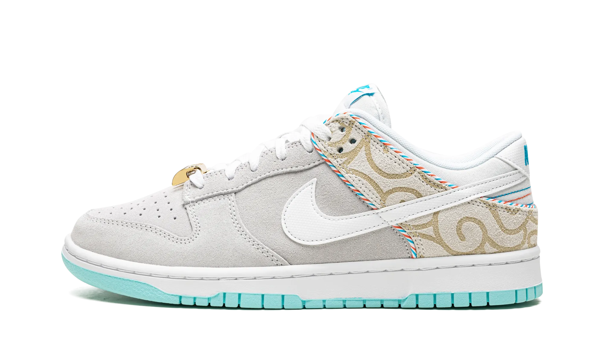 Relaxed Fit Stable Move Dunk Low "Barbershop - Grey"