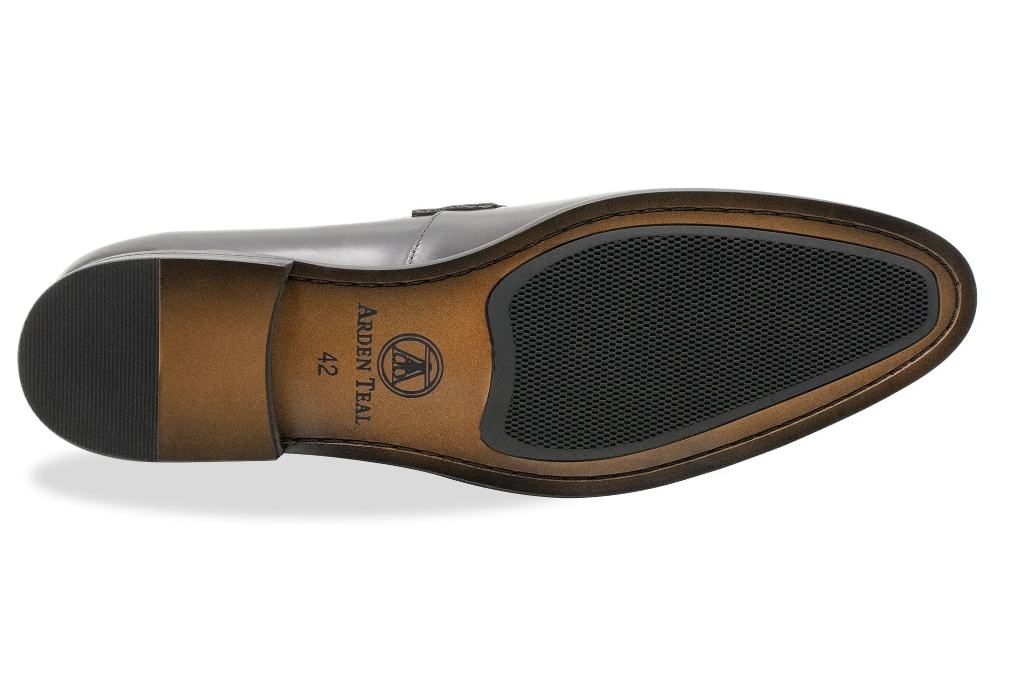 Arrecifes Black Penny Loafer Rich Glow