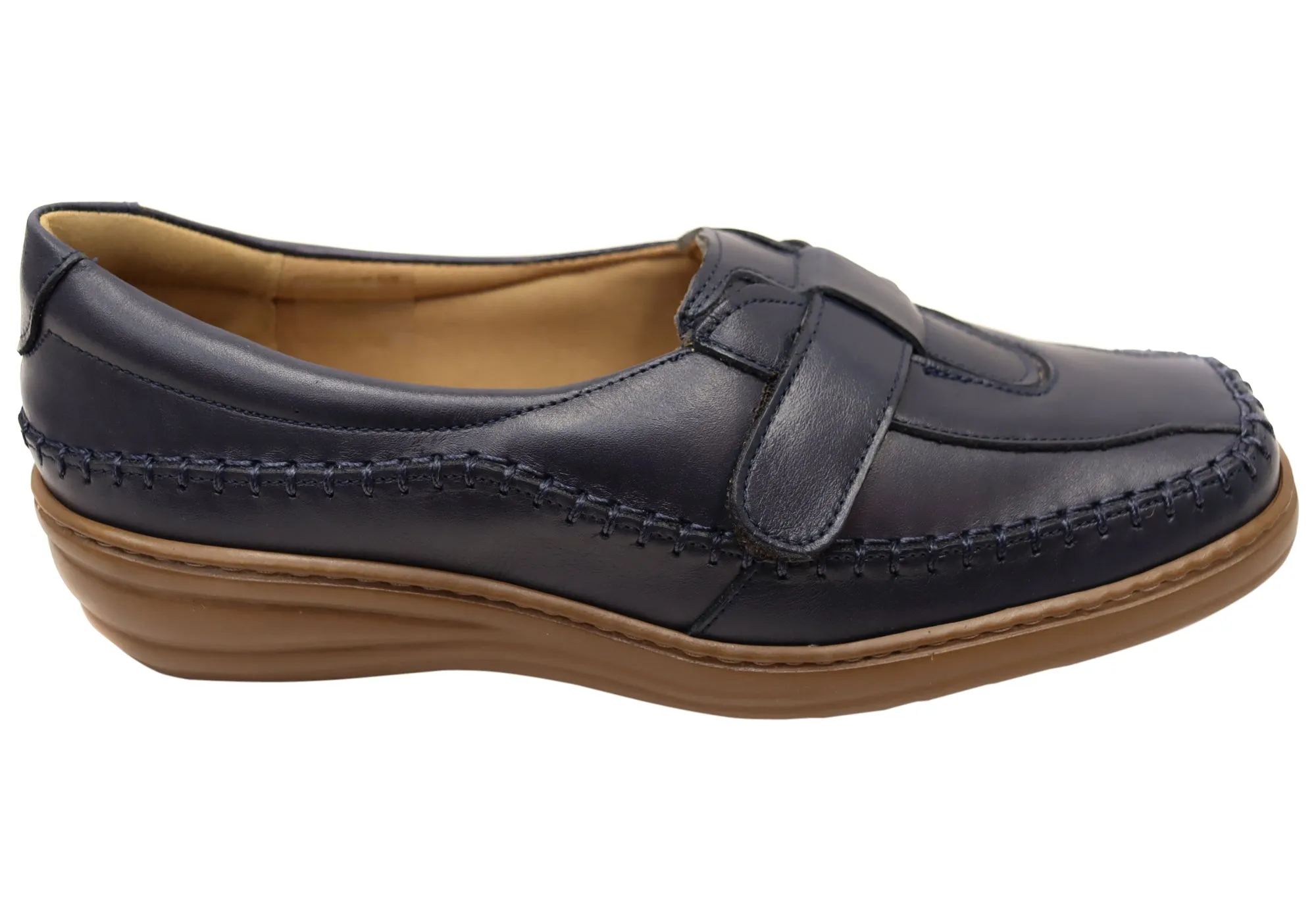 Mironneli Justine Womens Comfortable Brazilian Leather Shoes Meta Move Work