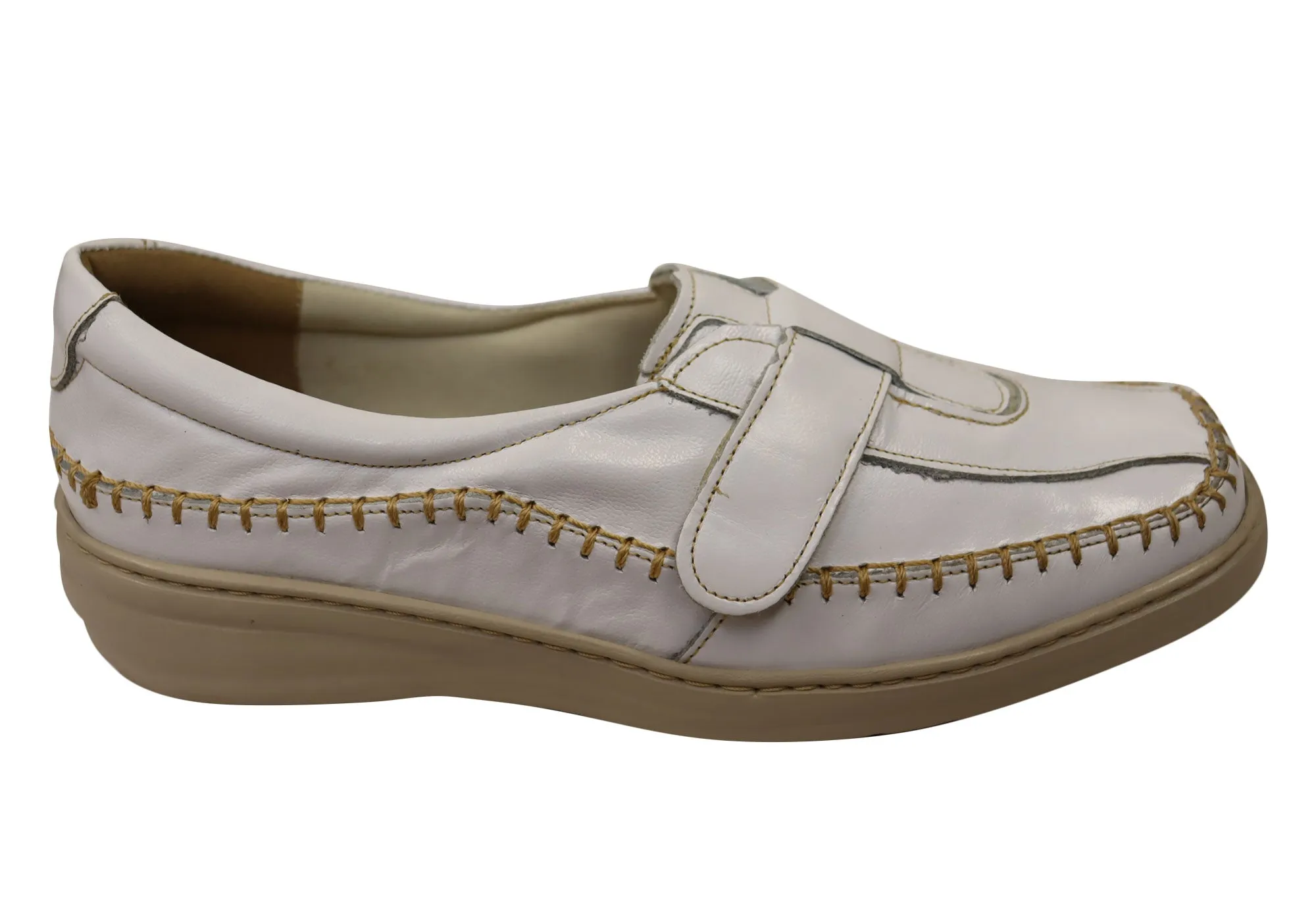 Icon Walk group walk Mironneli Justine Womens Comfortable Brazilian Leather Shoes