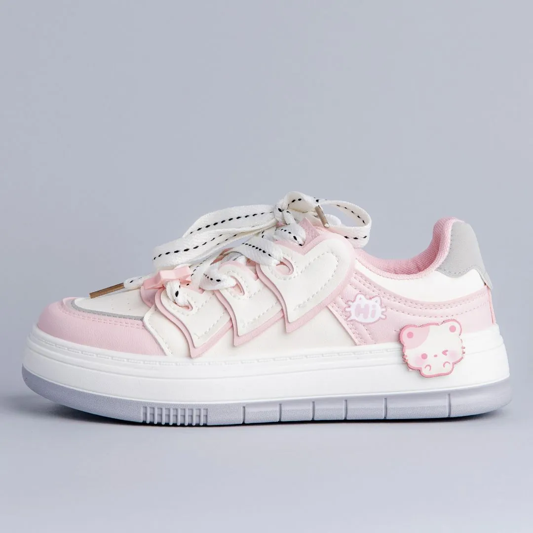 Digital Run Ultra Friendly Kitty Casual Chunky Shoes - Unisex