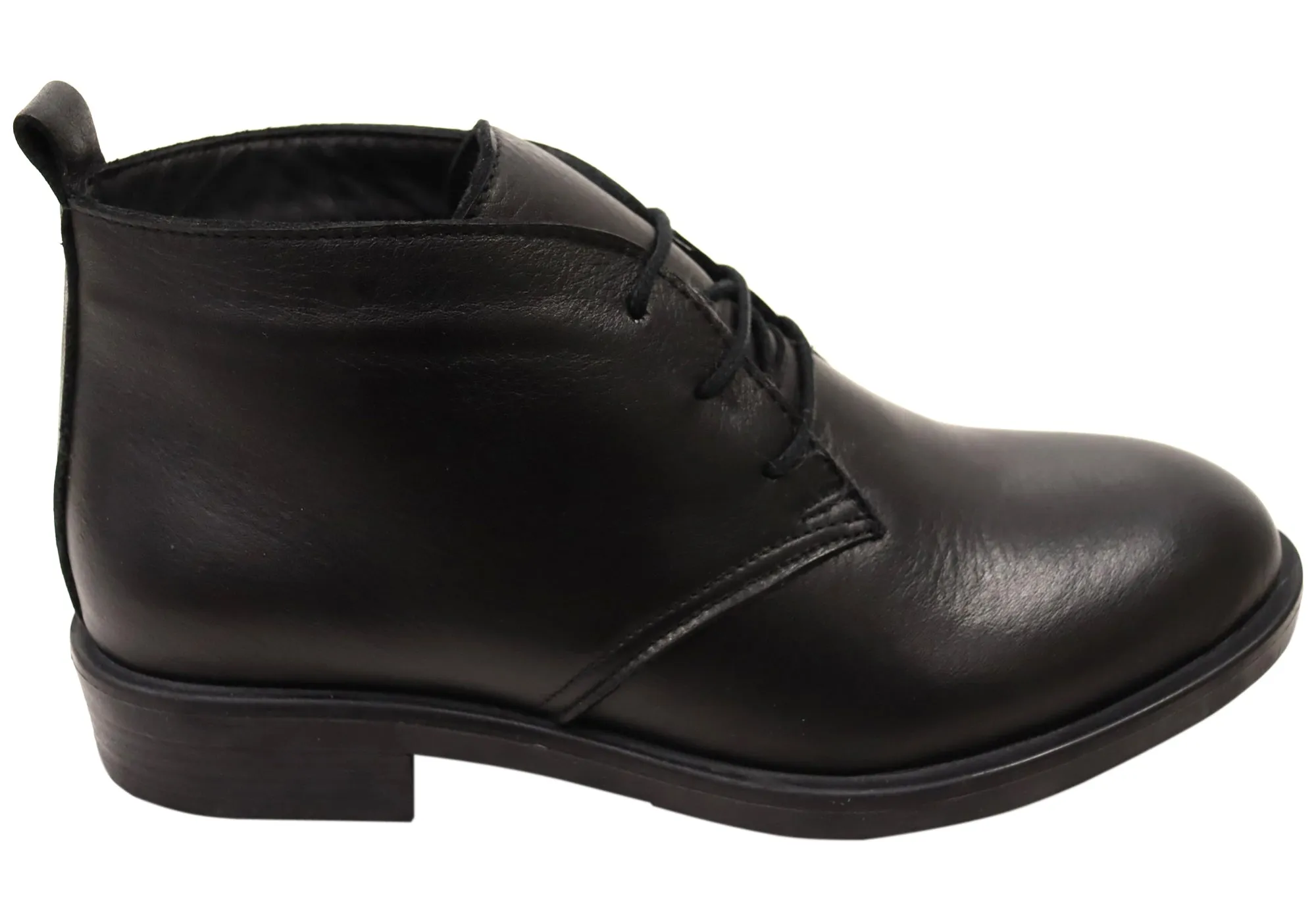 Orizonte Ajorn Womens European Comfortable Leather Ankle Boots Rugged Built Outdoor Trek