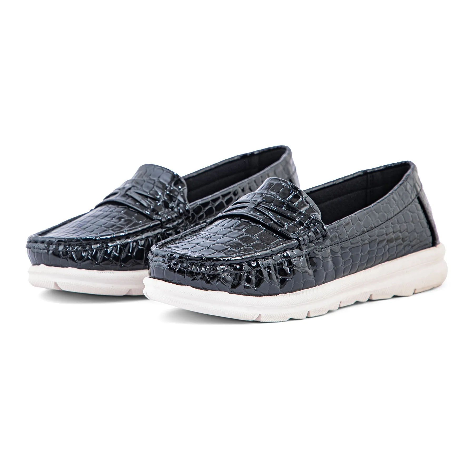 Black Moccasin WN4347 Non-Slip Grip Plan Hike