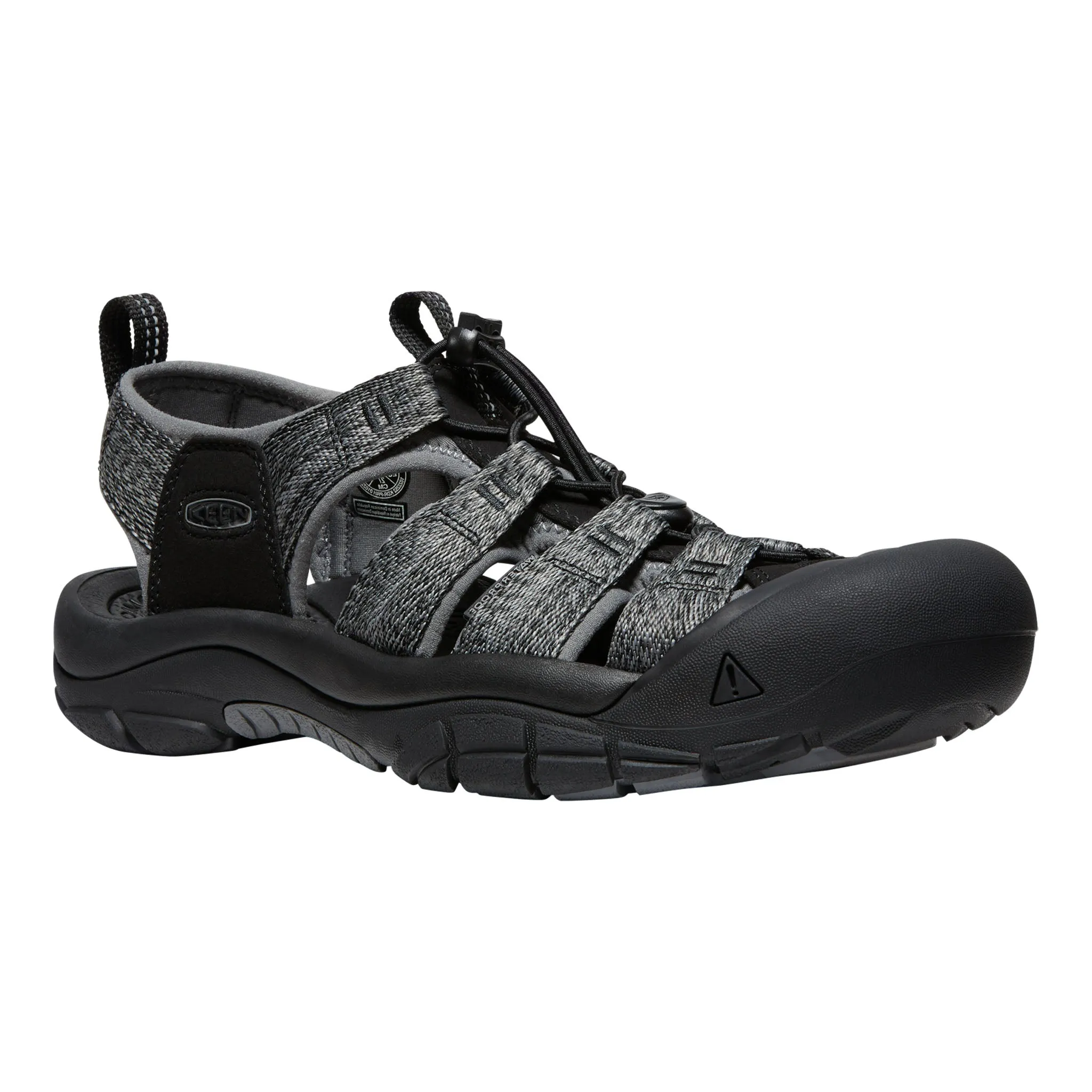 Elastic laces Waterproof Travel Light Men's Newport H2 Black/Steel Grey