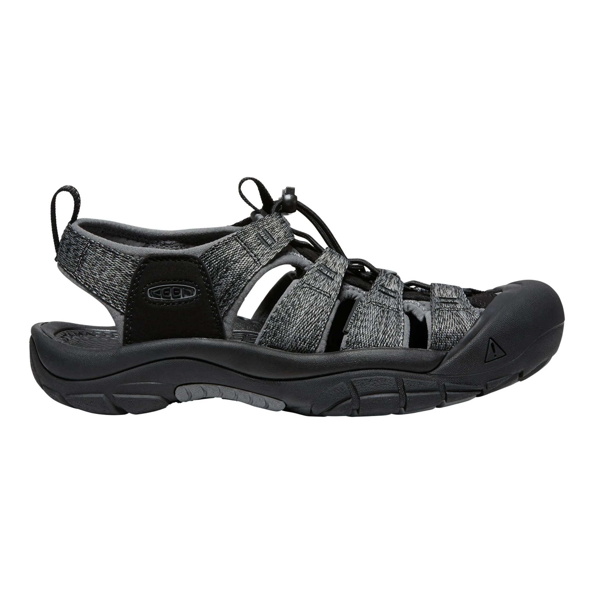 Fashionable Men's Newport H2 Black/Steel Grey