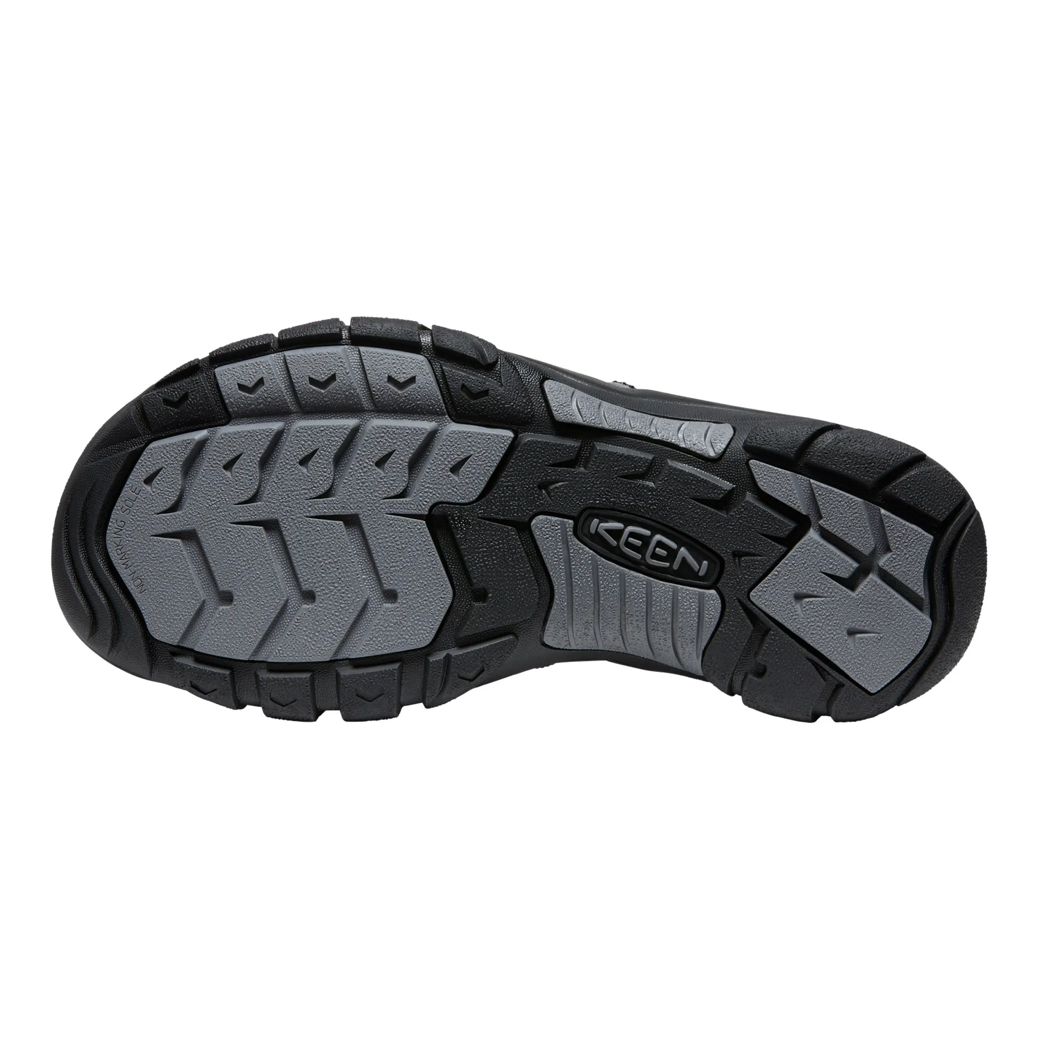 Earth Tone Men's Newport H2 Black/Steel Grey