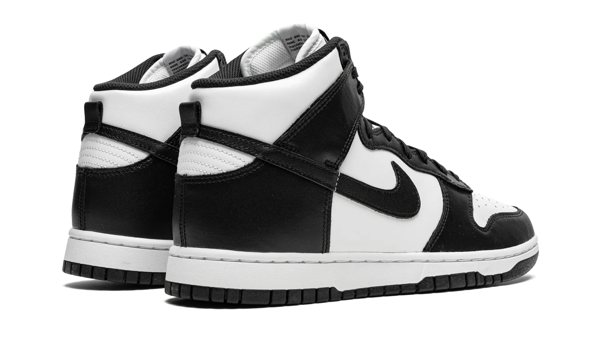 Active feel Simple Build Dunk High Retro "Panda - Black / White"