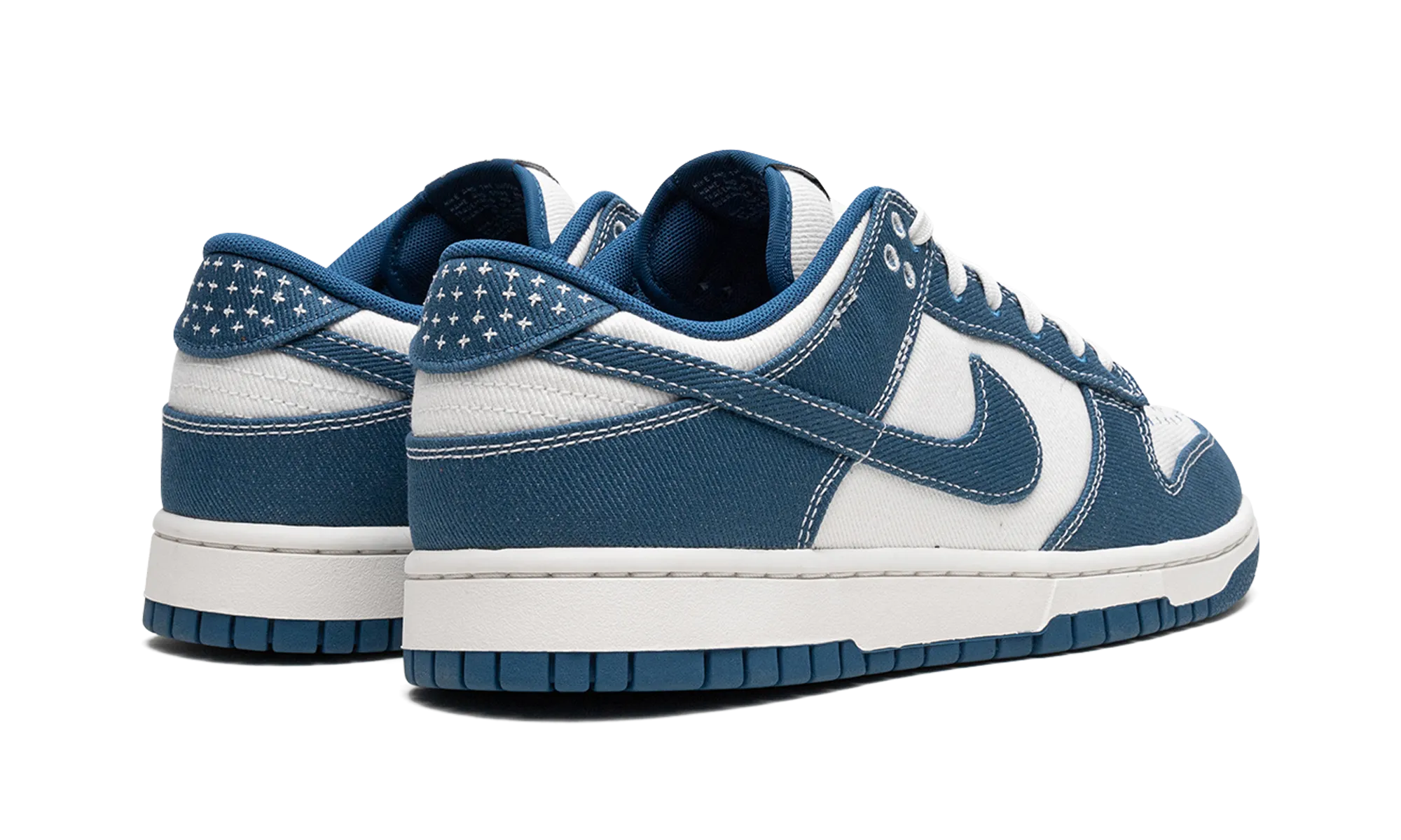Comfort Blend Soft Dunk Low "Shashiko - Industrial Blue"