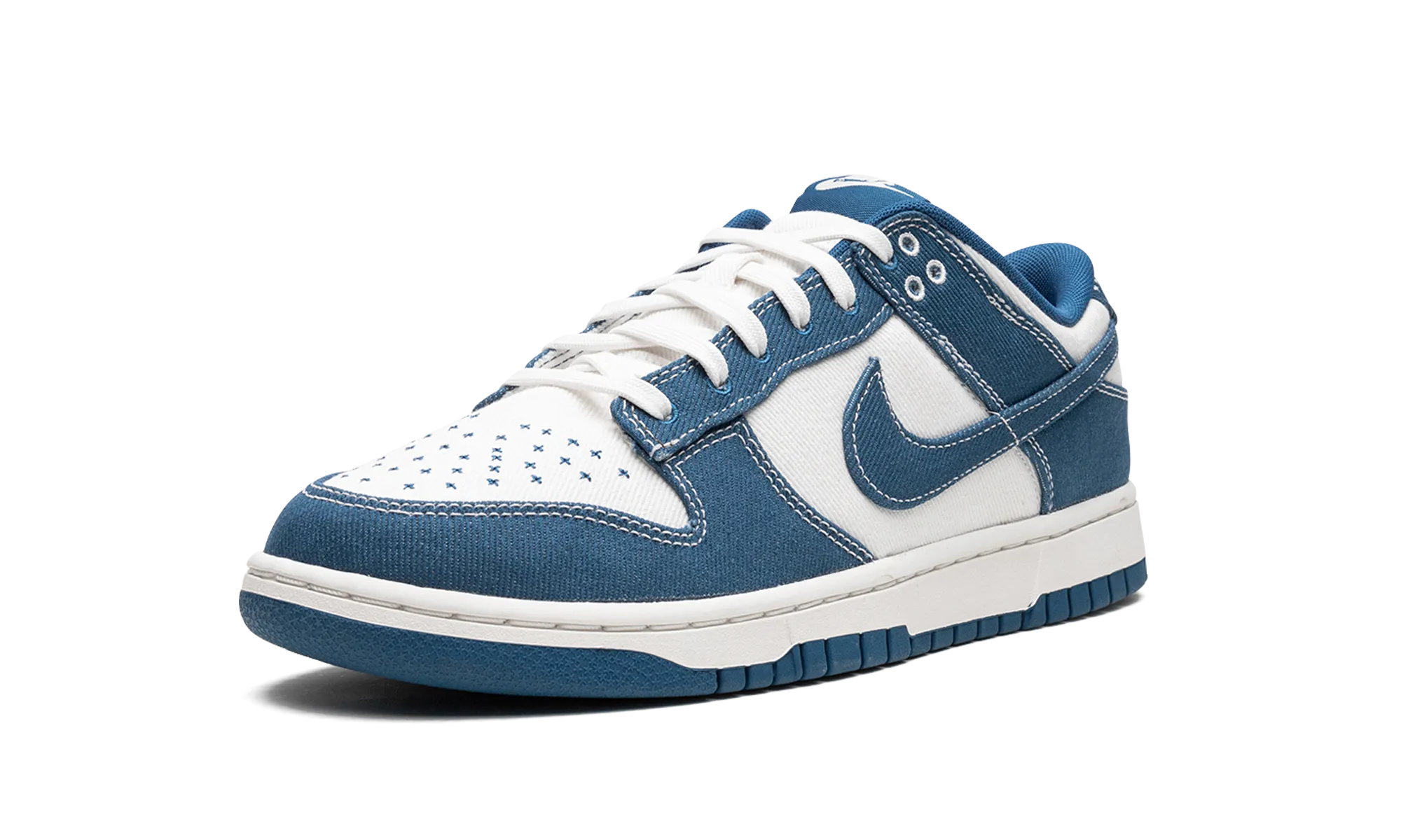 Dunk Low "Shashiko - Industrial Blue" Durable Feel Natural Movement