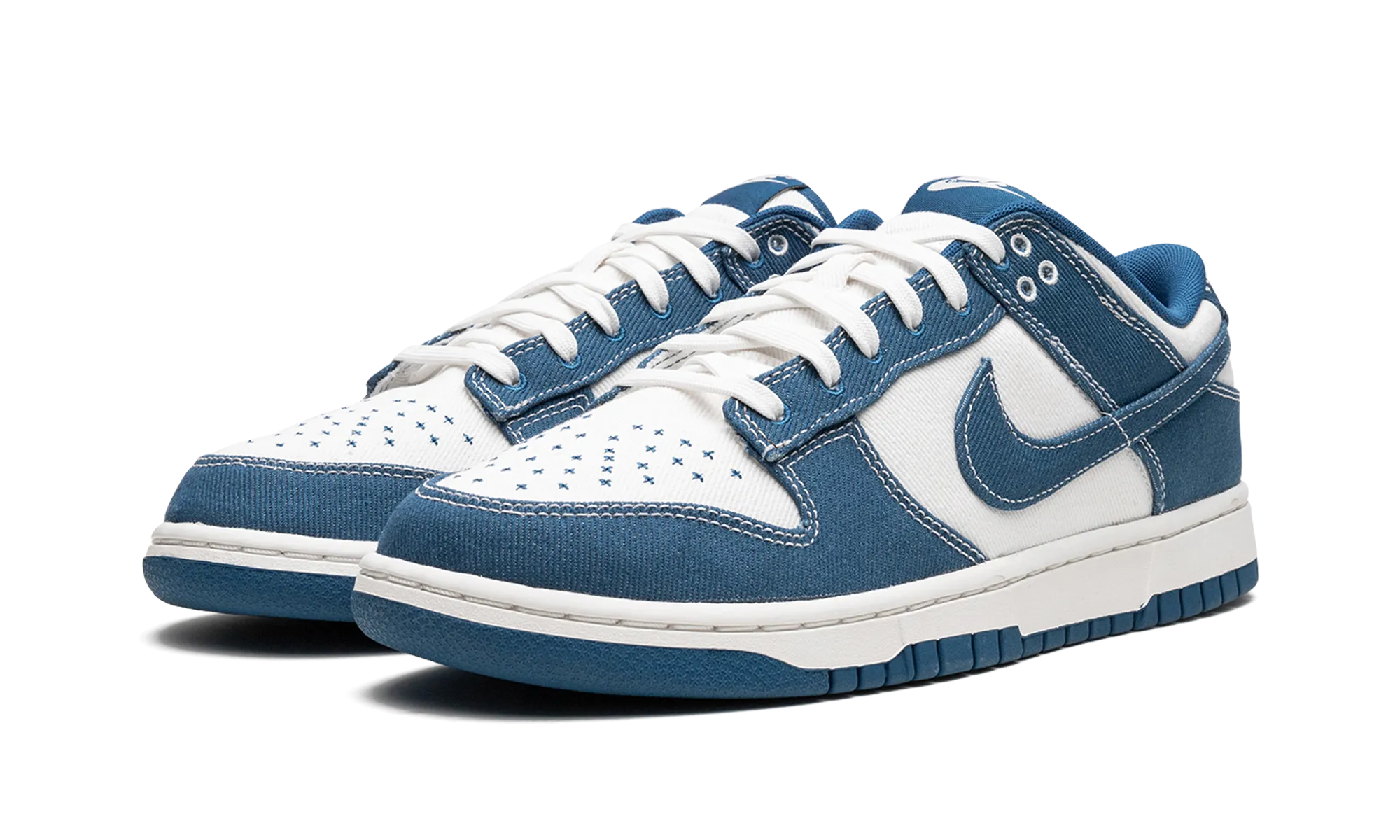 Dunk Low "Shashiko - Industrial Blue" Drive Ready Chill Mode