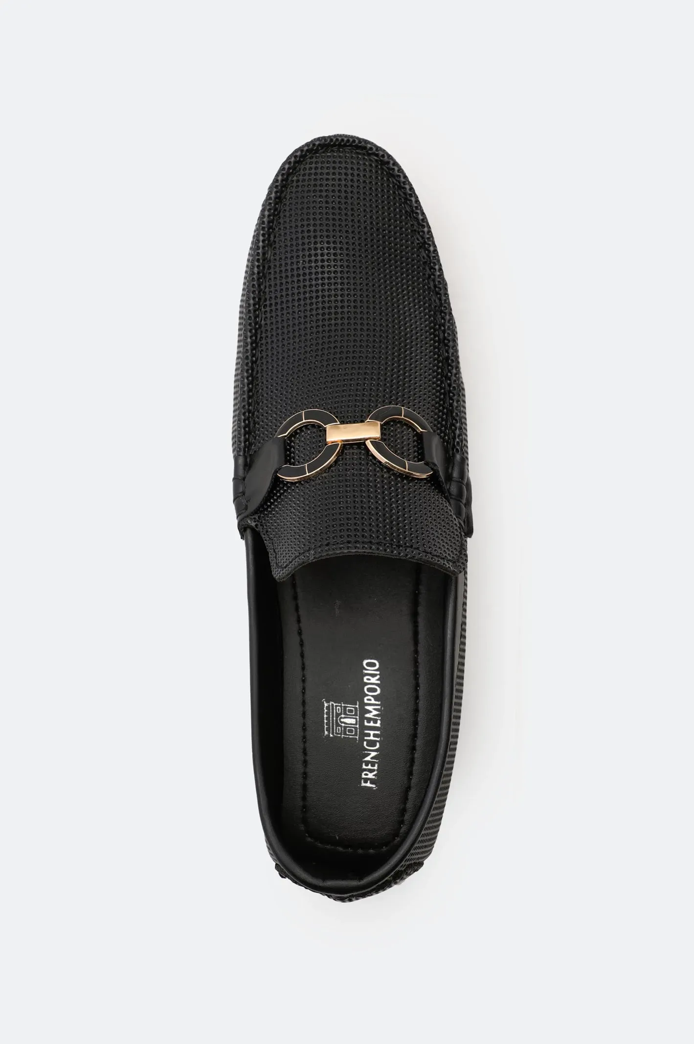 Comfortable to wear Black Men Casual Moccassins Shoes