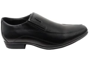 Pegada George Mens Comfortable Brazilian Leather Slip On Dress Shoes Vintage Mode