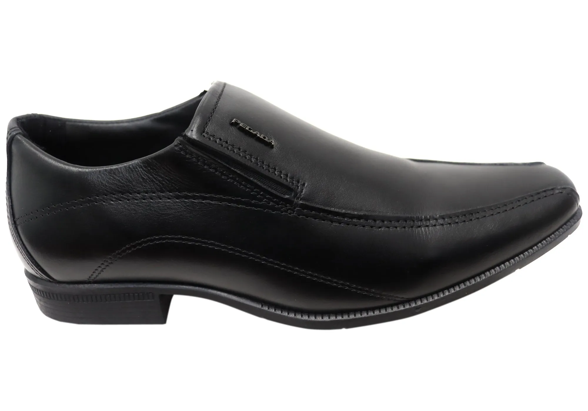 VIP Event Union Look Pegada George Mens Comfortable Brazilian Leather Slip On Dress Shoes