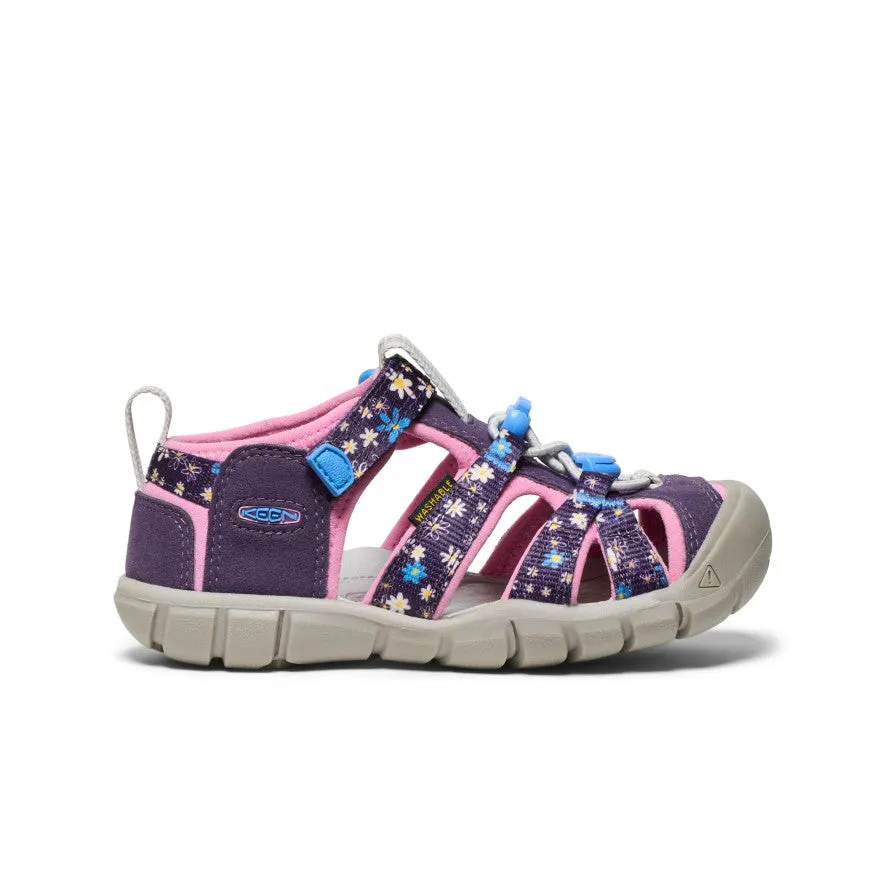 Contoured Footbed Little Kids' Seacamp II CNX  |  Daisies/Marina
